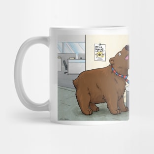 Dumb Bear - Day in the Office Mug